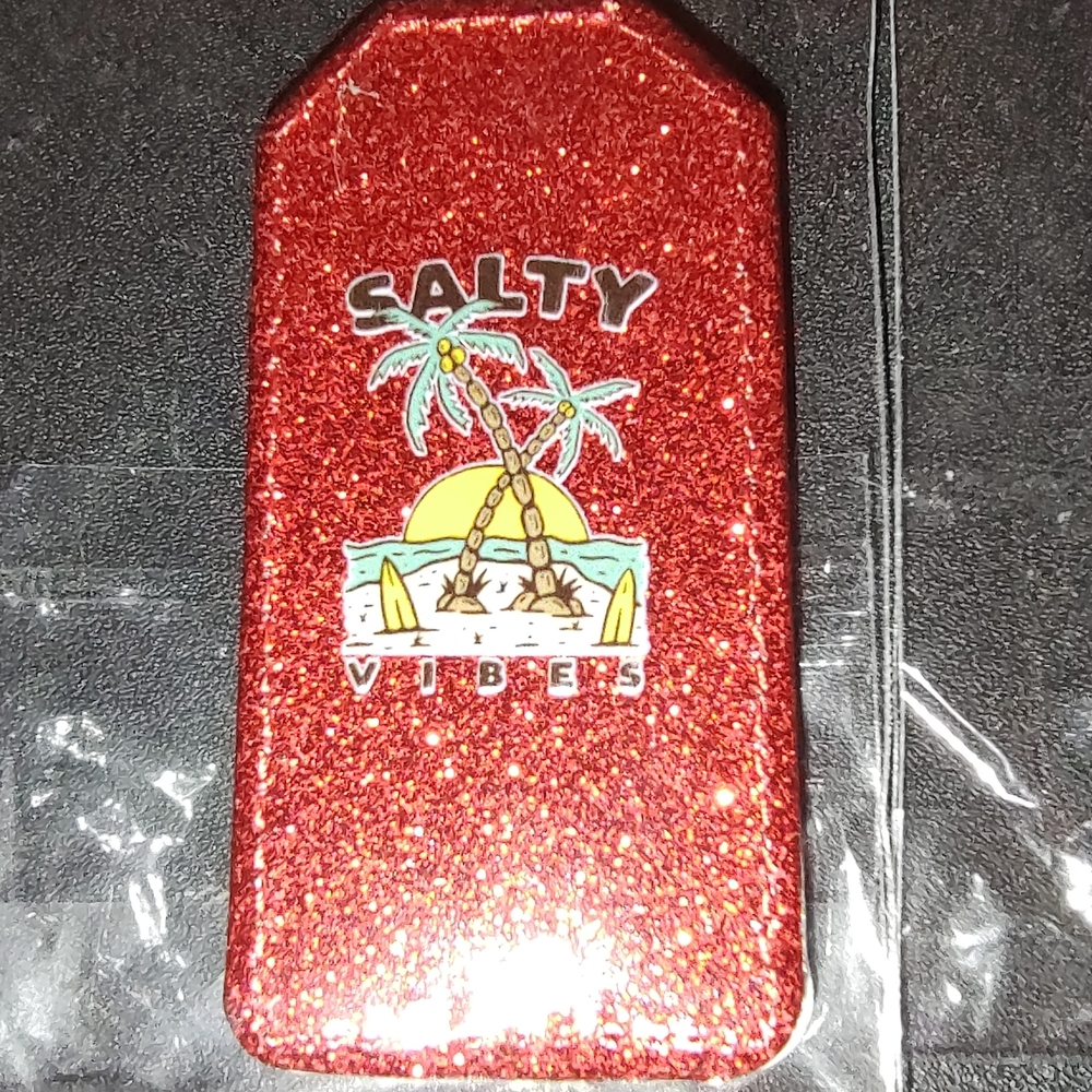 Red Glitter Keychain Set - Picture 4 of 6